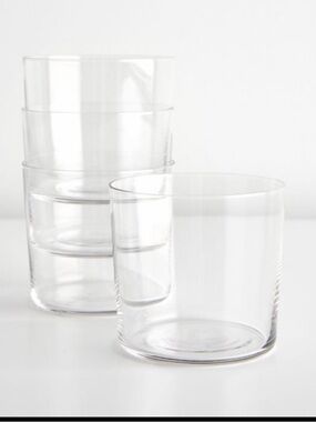 NEW LSA International Gio Glass Tumblers – Set of 6 – Modern Minimalist